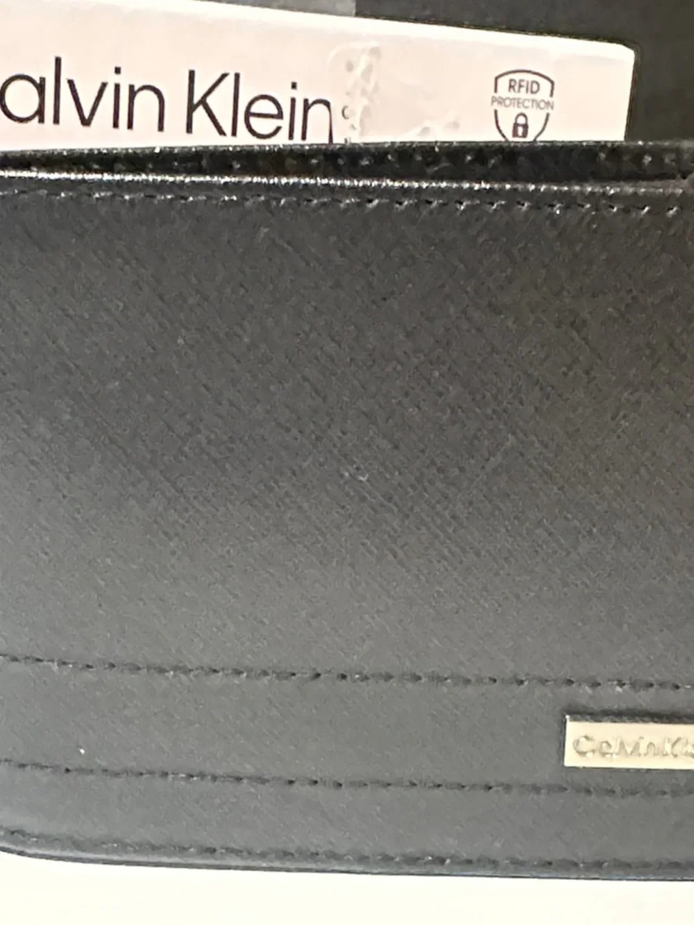 Men Calvin Klein Black Leather wallet